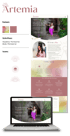Dieses Bild zeigt eine Webseite eines Kundenprojekts von Novaja-Webdesign, womit durch optimiertes Branding, höhere Preise für den Kunden erzielbar sind.