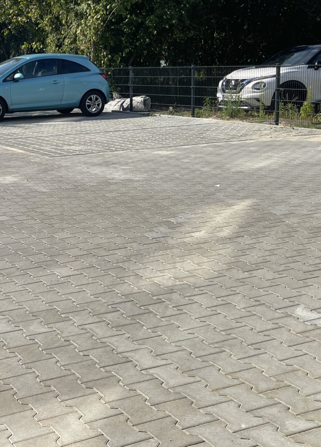 Parkplatz-Entwässerung nachher
