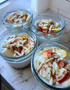 Protein-Dessert mit Apfel und Zimt