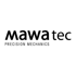 Mawatec Precision Mechanics Logo auf dunklem Hintergrund.