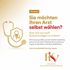 Stethoskop-Icon und Text zur freien Arztwahl durch private Krankenversicherung mit PKV-Logo.