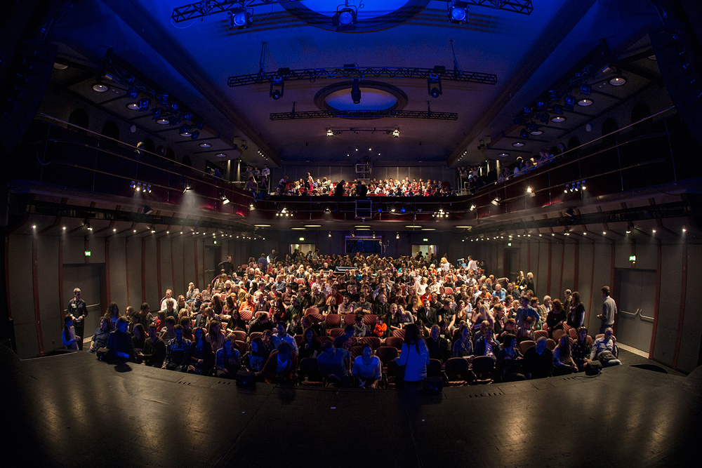 Maybebop from Germany headlining the opening night at the Orpheum, Voices of Spirit 2015, Graz
