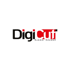 DigiCut Rubmer GesmbH Logo: "Digi" schwarz, "Cut" rot, darunter "Rubmer GesmbH" in kleinerer Schrift.