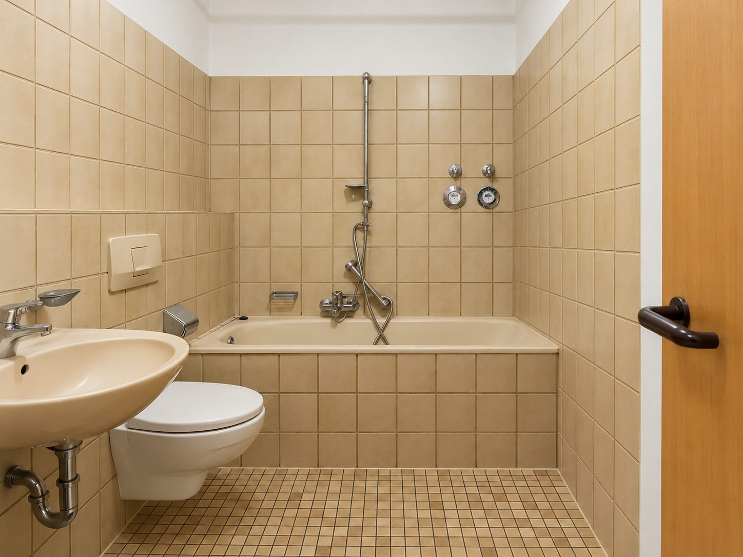 Altes Badezimmer im Bestand