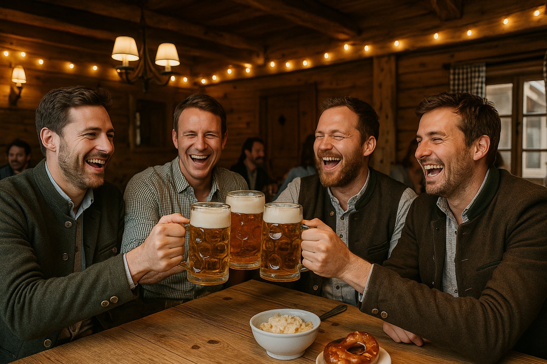 Männerfrühschoppen im Chalet