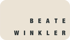 Text "BEATE WINKLER" in dunkler Schrift auf hellem Hintergrund.