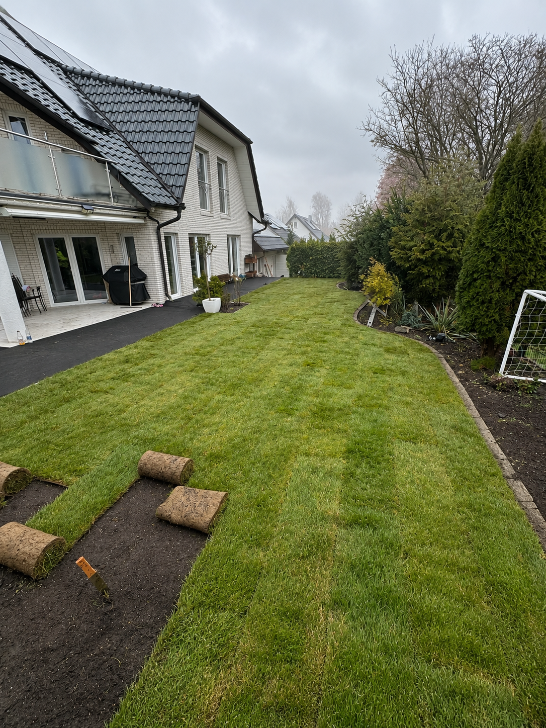 Komplette Außenanlage + Terrasse
