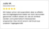 Testimonial von Julia W. von WebandWerk GmbH mit 5 Sternen: "Wir haben schon viel ausprobiert, aber so effektiv wie mit Digitalgeschick haben wir noch nie Kunden gewonnen."