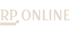 Text "RPONLINE" in hellbeigen Pixelbuchstaben auf dunkelgrünem Hintergrund.