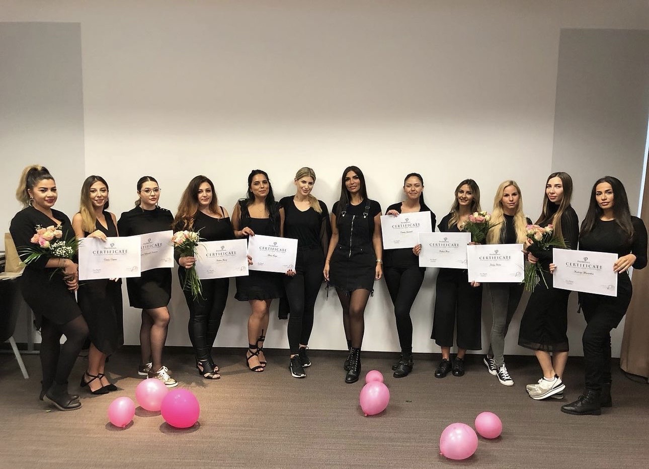 Absolventinnen Gruppenfoto