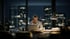 Unternehmer arbeitet spät im Büro - zeigt, wie KiCo AI durch digitale Mitarbeiter entlastet und 24/7-Leads generiert, während du schläfst. | www.kicoai.com