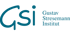 Logo des Gustav Stresemann Instituts: Blaue Buchstaben "GSi" und Text "Gustav Stresemann Institut".