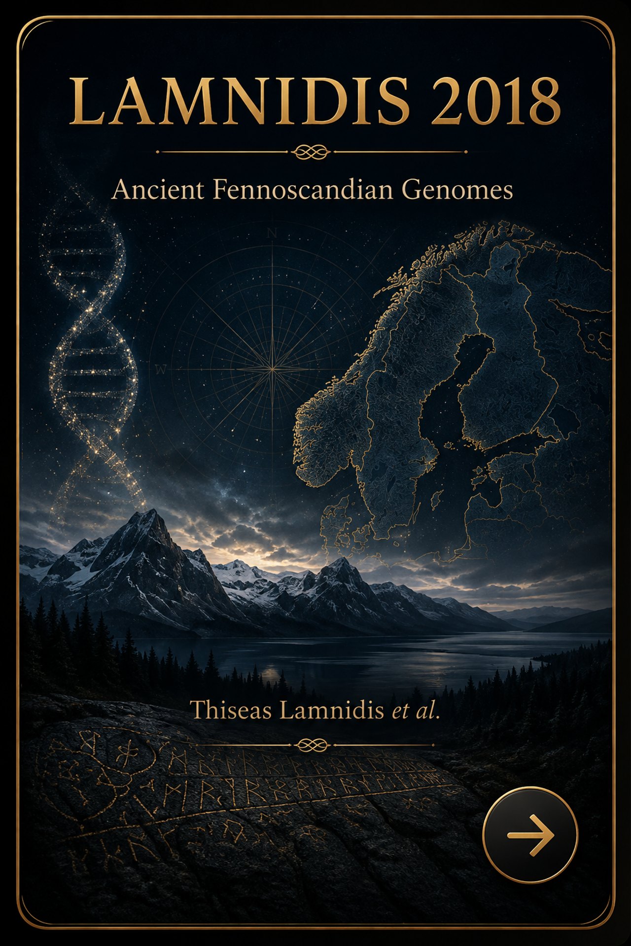 Lamnidis 2018 – Ancient Fennoscandian Genomes