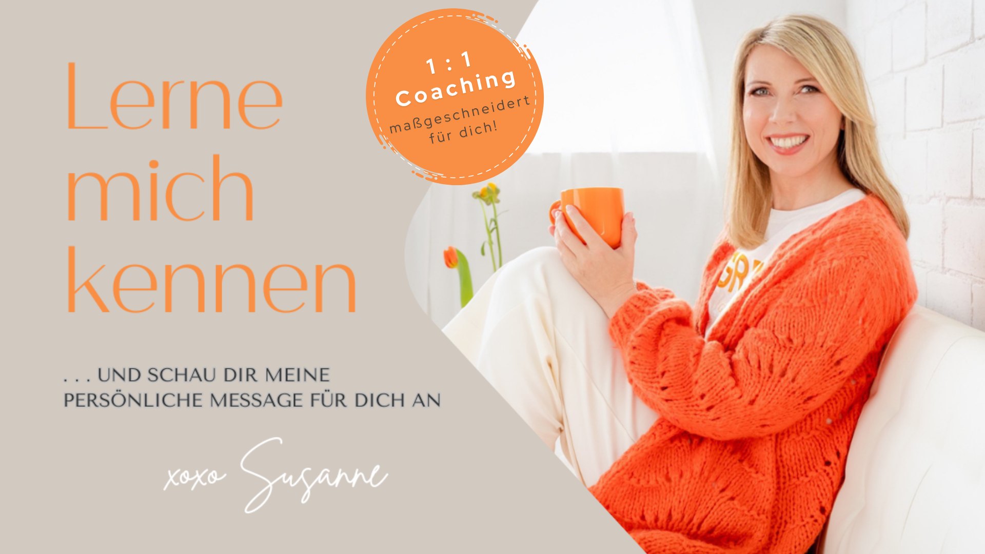 Lerne mich kennen – persönliche Videobotschaft von Susanne Kettler