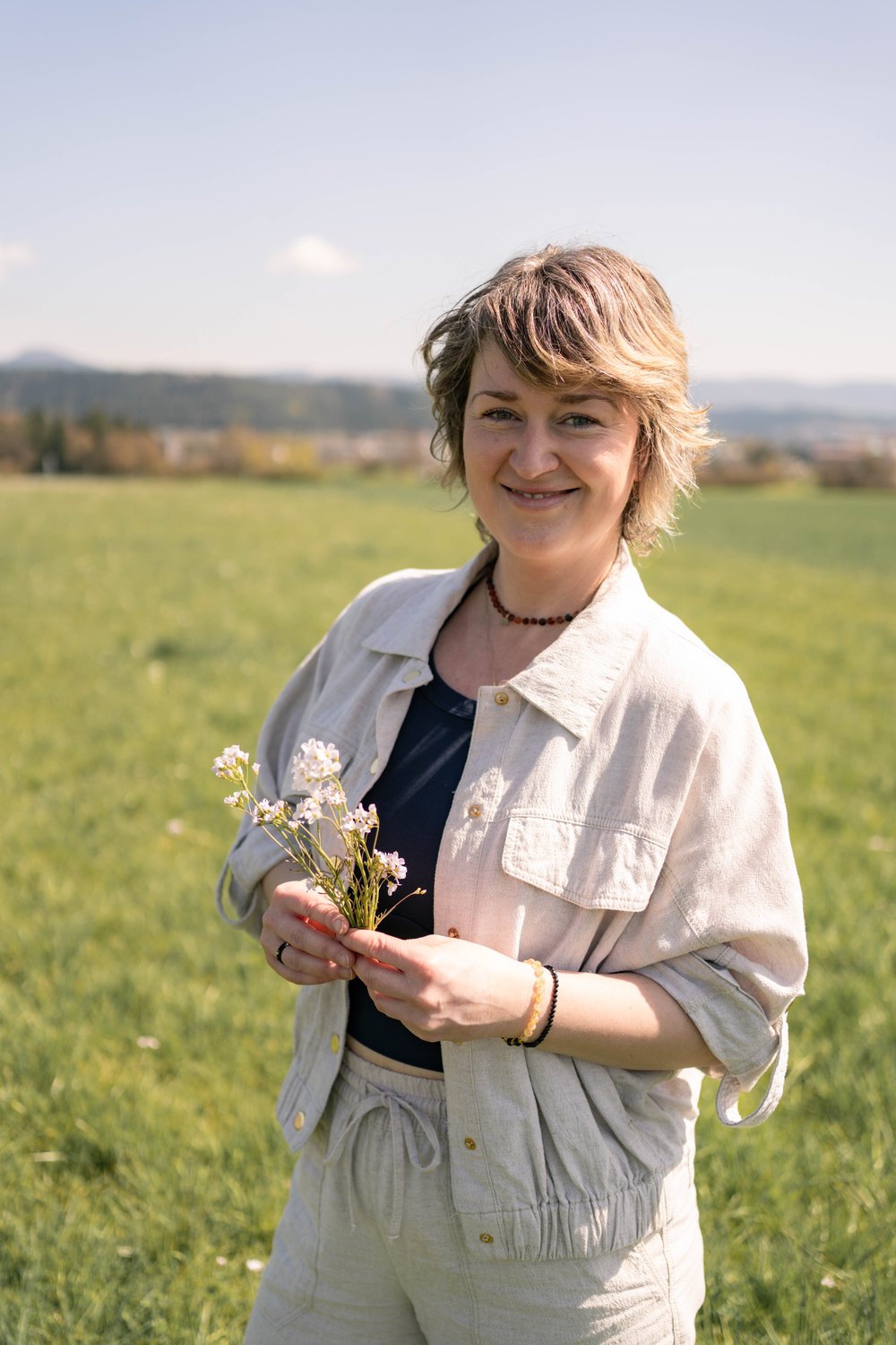 Felicitas Knapp, zertifizierte Ernährungsberaterin, Yoga-Lehrerin und Aromaberaterin
