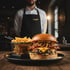 Bacon Cheese and Onion Burger