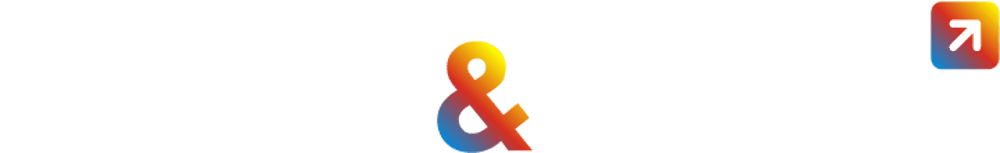 Das Wort "badbringer" in weißer Schrift auf grünem Hintergrund, wobei das "b" am Anfang einen blauen Farbverlauf hat.