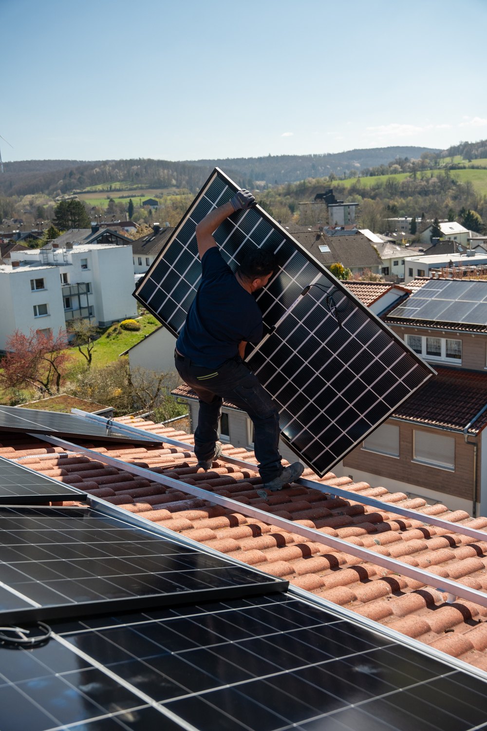 Photovoltaik Anlage auf einem Dach