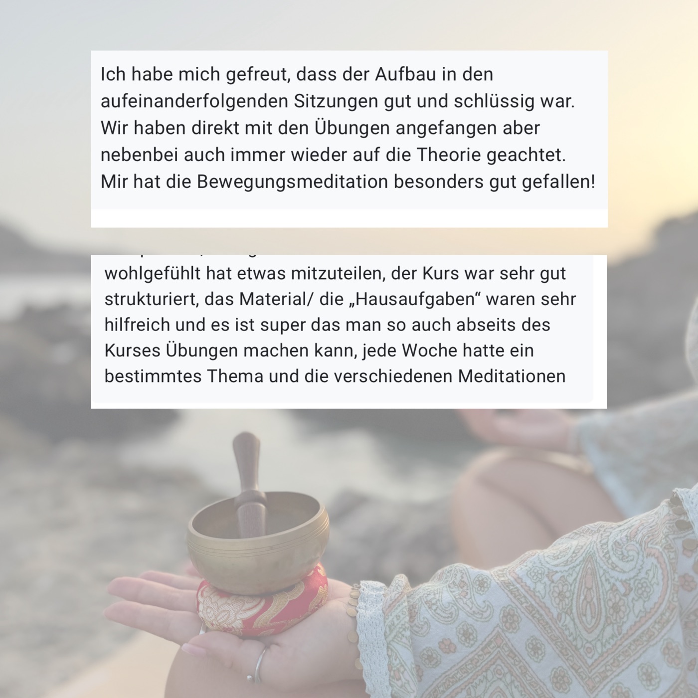 Stimme einer Teilnehmerin 7