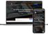 Webseite von LM Haushaltswerbung auf einem Laptop und einem Smartphone