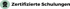 Zertifizierte Schulungen