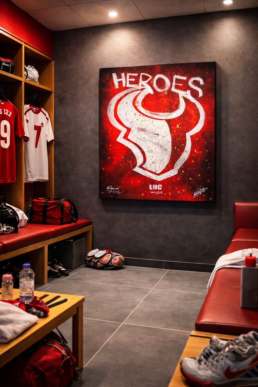 HEROES – LHC Cottbus Kunstwerk