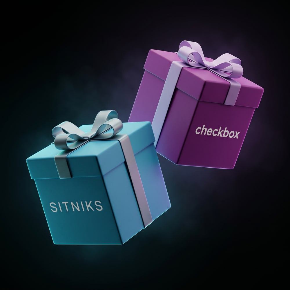 Подарунки від SITNIKS CRM та CheckBox