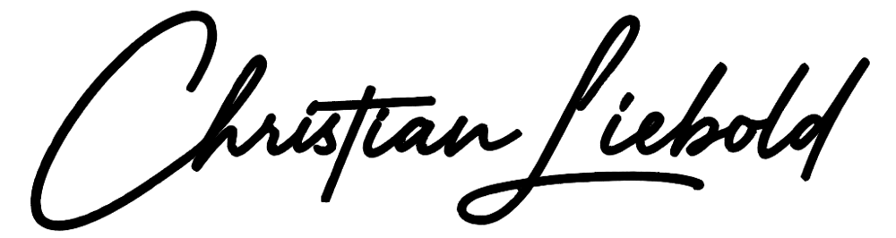Unterschrift von Christian Liebold in schwarzer, geschwungener Schrift.