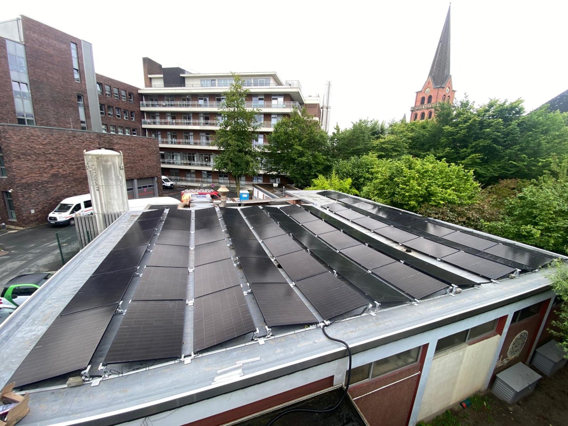 Solaranlage mit Speicher