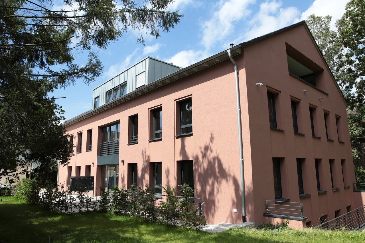 Das Kanzleigebäude auf dem Wulffshof in Dortmund-Oespel