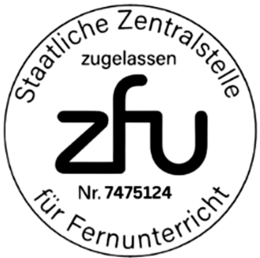 Zugelassen durch die Staatliche Zentralstelle für Fernunterricht
