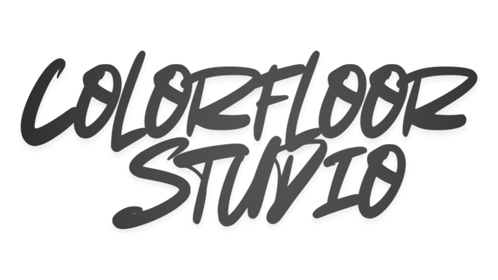 ColorFloor Studio Logo Schwarz