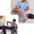 Physical therapists providing sports chiropractic care to active patients