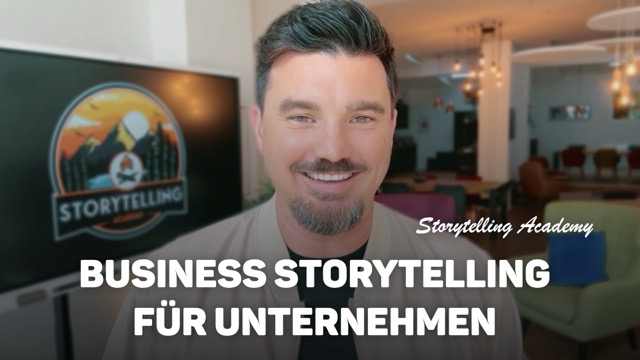 Tim Christopher Gasse im Storytelling-Seminar mit einem Team im Unternehmen