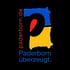 Logo Paderborn überzeugt: großes, stilisiertes "P" in Blau, Rot und Gelb; daneben "paderborn.de" vertikal.