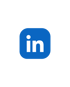 Blaues LinkedIn-Logo mit weißem "in" in einem abgerundeten Quadrat.