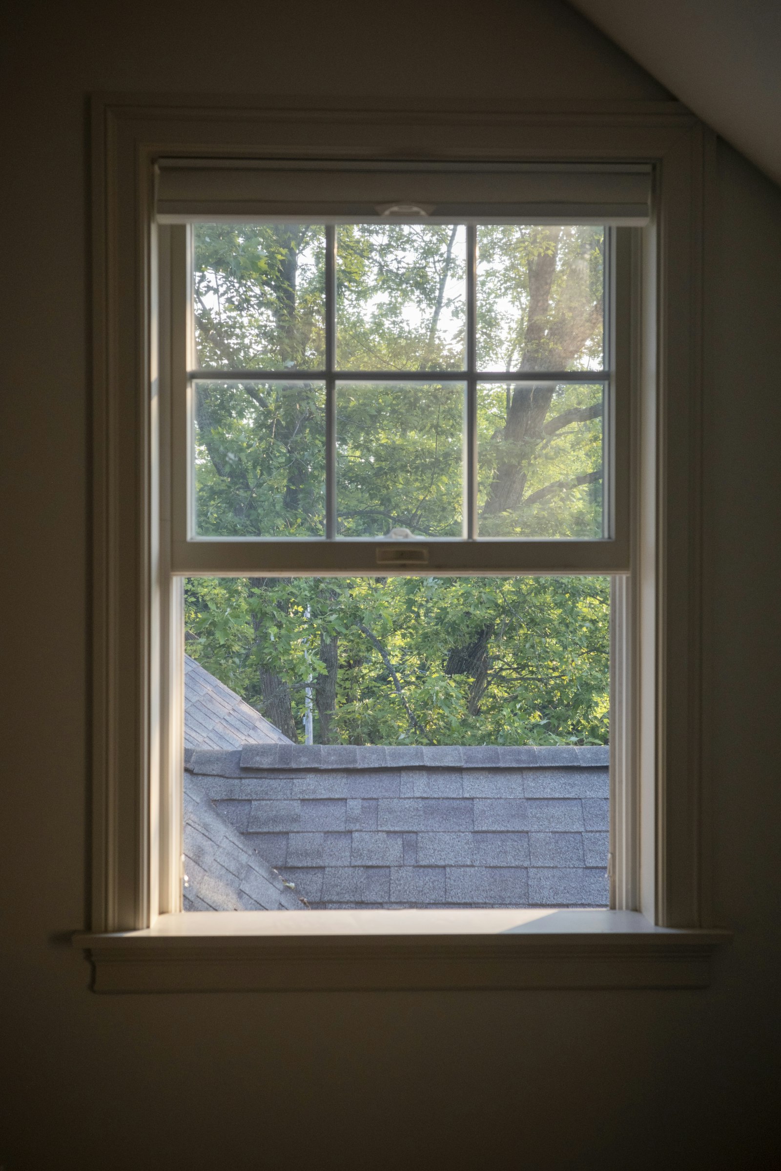 Daylight passing through an energy-efficient replacement window