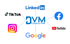 DVM Social Media, Instagram, TikTok, LinkedIn