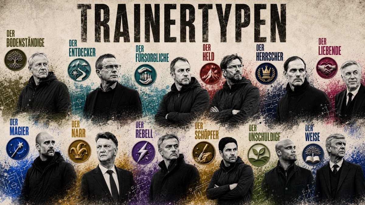 Die 12 Trainertypen im &Uuml;berblick