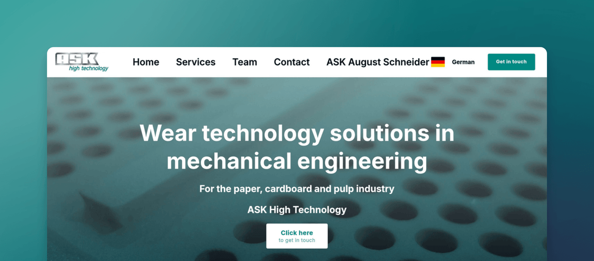 The ASK High Technology team: Meet the experts