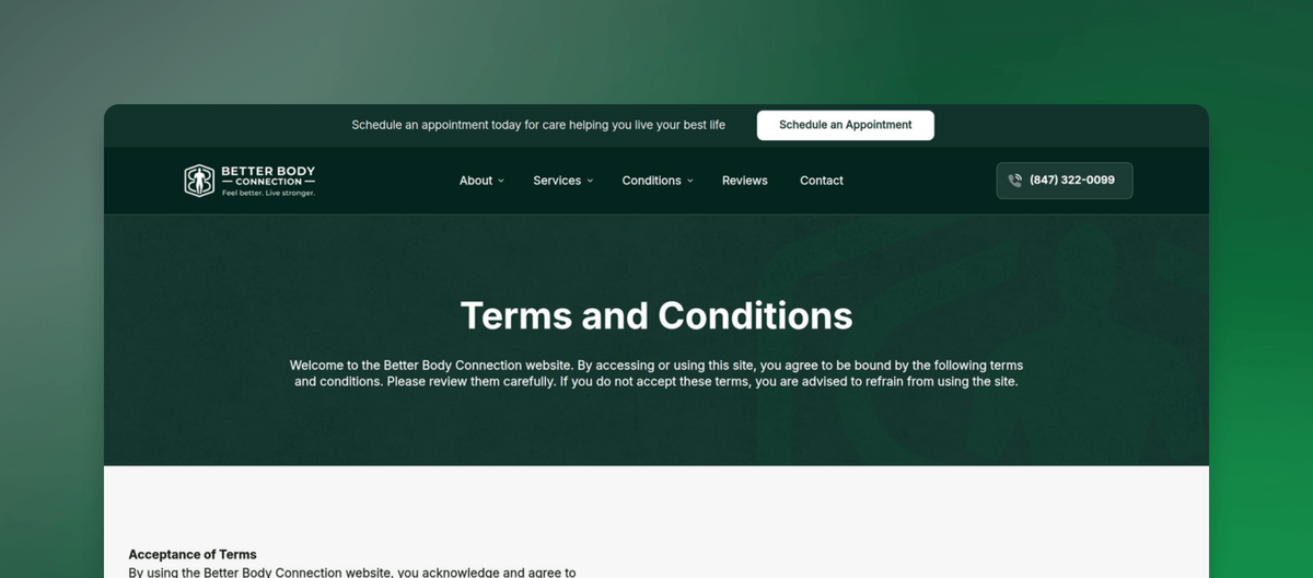 Terms and Conditions | Policies for Website Use