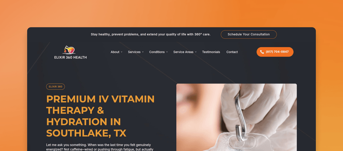 IV Vitamin Therapy Southlake | Rapid Hydration & Recovery