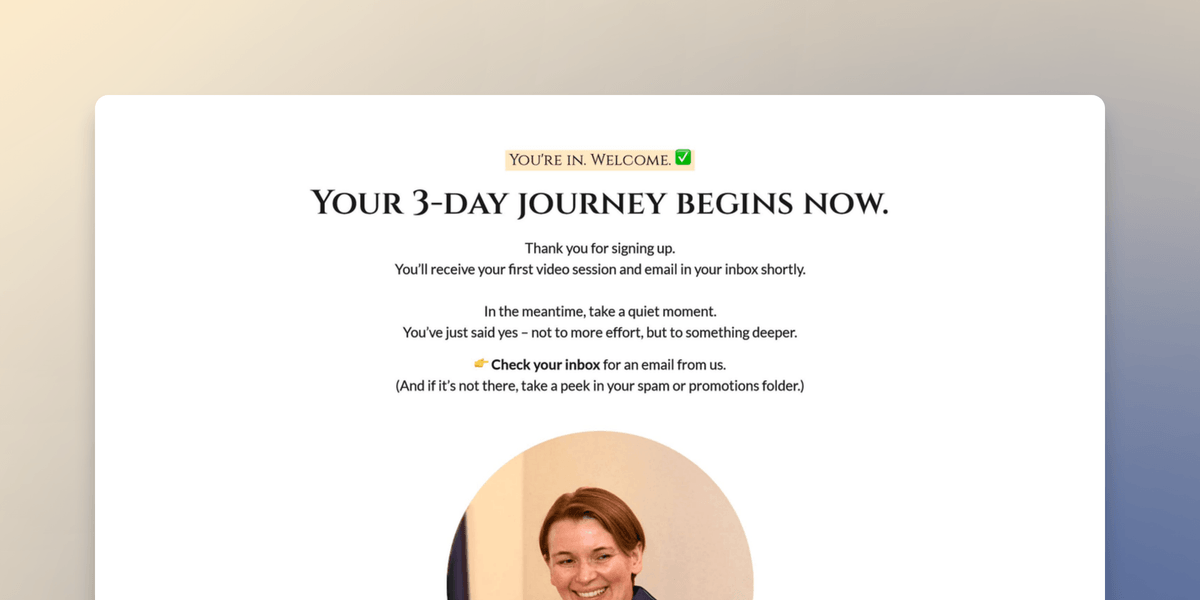 Free Course Thanks