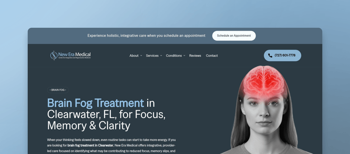 Brain Fog Treatment in Clearwater FL for Mental Clarity