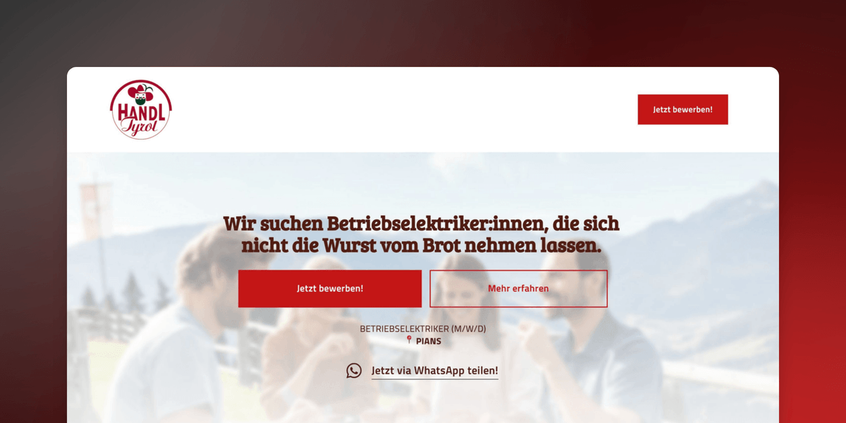 Betriebselektriker (M/W/D) | Handl Tyrol GmbH