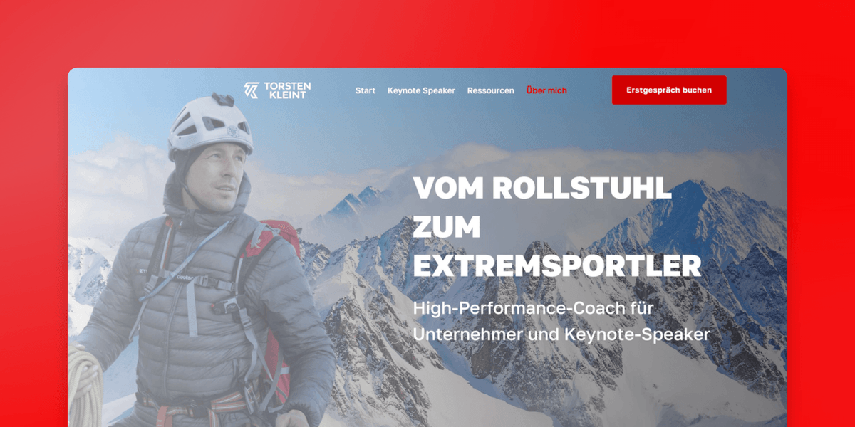 Torsten Kleint - Vom Rollstuhl zum Extremsportler