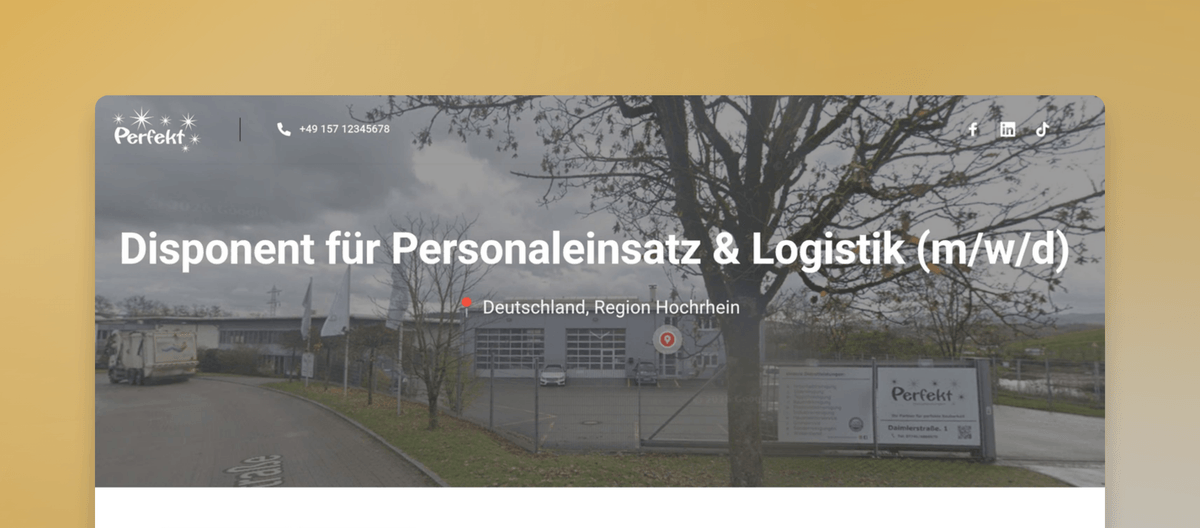 Disponent (m/w/d) für Personal & Logistik – Jetzt bewerben!