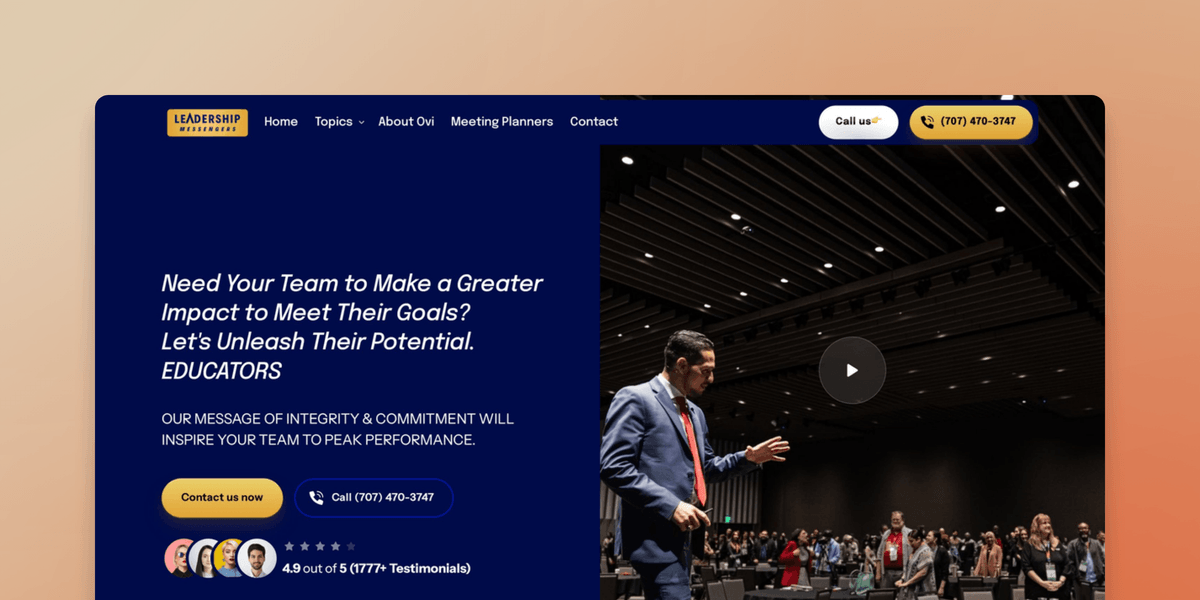 Educators Leadership Conference Keynote Speaker