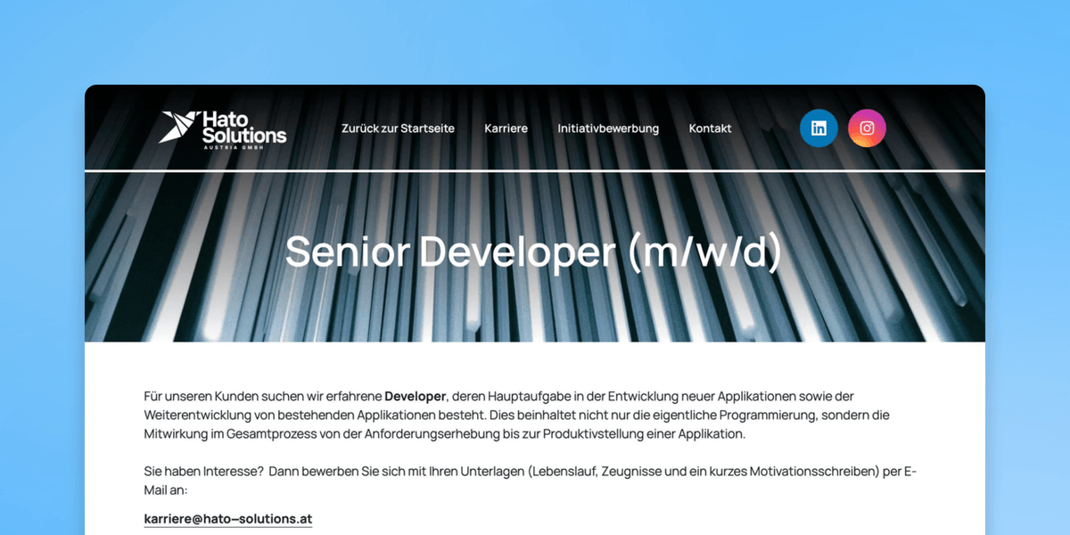 Senior Developer