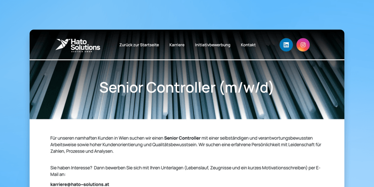 Senior Controller